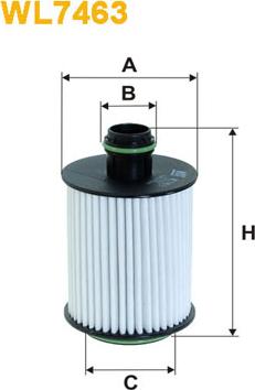 WIX Filters WL7463 - Filtru ulei parts5.com