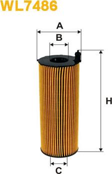 WIX Filters WL7486 - Маслен филтър parts5.com