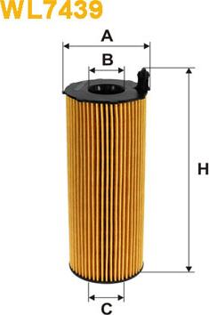 WIX Filters WL7439 - Olejový filter parts5.com