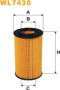 WIX Filters WL7430 - Filtro de aceite parts5.com