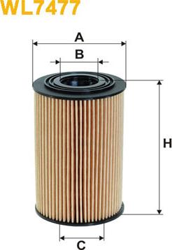 WIX Filters WL7477 - Oil Filter parts5.com