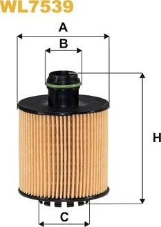 WIX Filters WL7539 - Oil Filter parts5.com