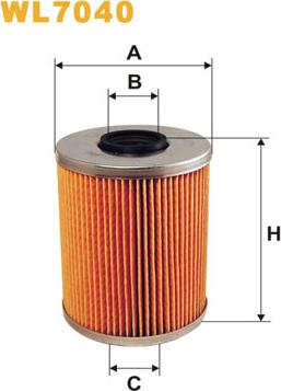 WIX Filters WL7040 - Filtru ulei parts5.com