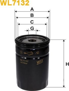 WIX Filters WL7132 - Yağ filtresi parts5.com