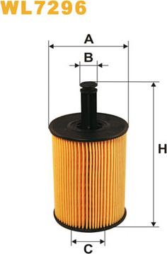 WIX Filters WL7296 - Olajszűrő parts5.com