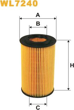 WIX Filters WL7240 - Oljni filter parts5.com