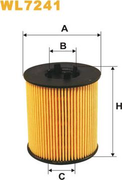 WIX Filters WL7241 - Oljni filter parts5.com