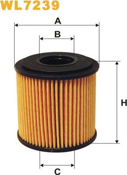 WIX Filters WL7239 - Filtru ulei parts5.com