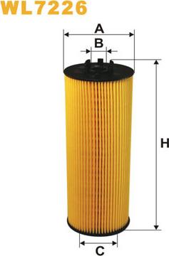 WIX Filters WL7226 - Filtru ulei parts5.com