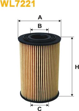 WIX Filters WL7221 - Õlifilter parts5.com