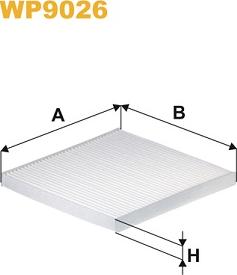 WIX Filters WP9026 - Filter, interior air parts5.com