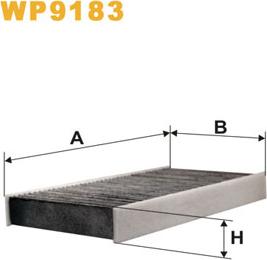 WIX Filters WP9183 - Filter, interior air parts5.com