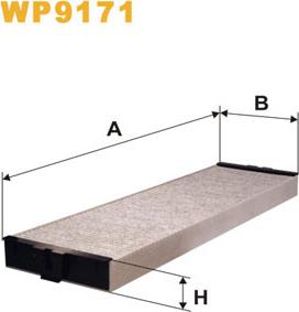 WIX Filters WP9171 - Filtru, aer habitaclu parts5.com