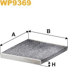 WIX Filters WP9369 - Filtre, air de l'habitacle parts5.com