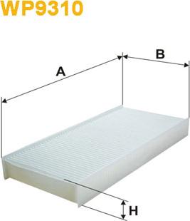 WIX Filters WP9310 - Filtru, aer habitaclu parts5.com