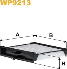 WIX Filters WP9213 - Suodatin, sisäilma parts5.com