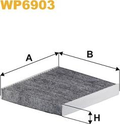 WIX Filters WP6903 - Filtru, aer habitaclu parts5.com