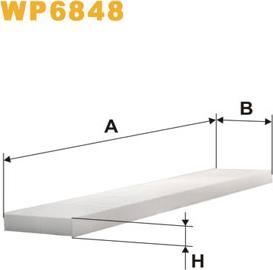 WIX Filters WP6848 - Filtru, aer habitaclu parts5.com