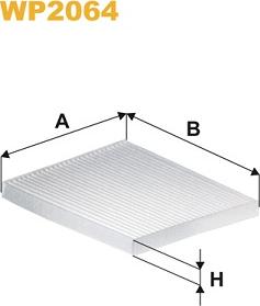 WIX Filters WP2064 - Filter vnútorného priestoru parts5.com