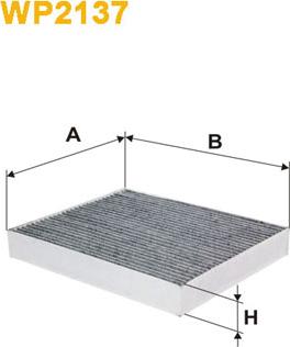 WIX Filters WP2137 - Filtro, aire habitáculo parts5.com