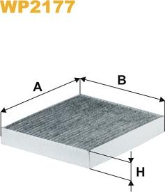 WIX Filters WP2177 - Filter, interior air parts5.com