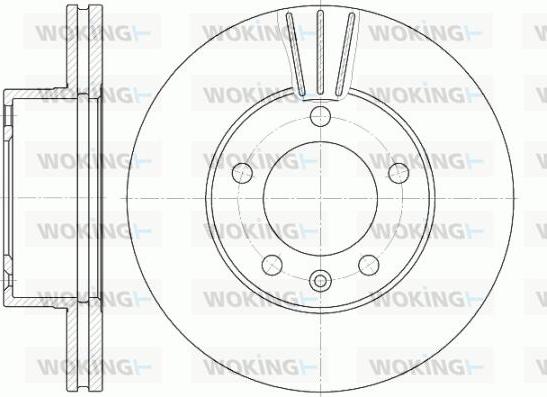 Samko O1003V - Zavorni kolut parts5.com