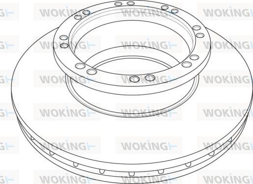 Febi Bilstein 104222 - Brake Disc parts5.com