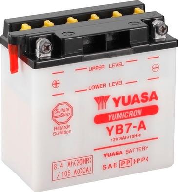 Yuasa YB7-A - Baterie de pornire parts5.com