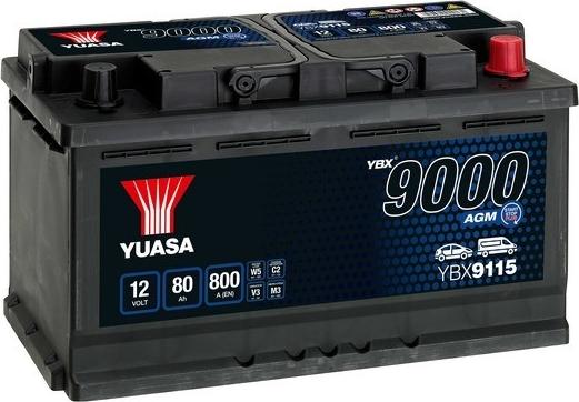 Yuasa YBX9115 - Akumulator za zagon parts5.com