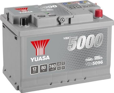 Yuasa YBX5096 - Akumulator parts5.com