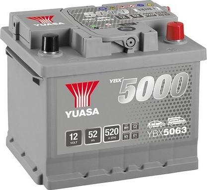 Yuasa YBX5063 - Starter akumulator parts5.com