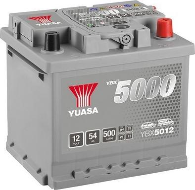 Yuasa YBX5012 - Starter akumulator parts5.com