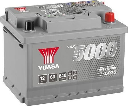 Yuasa YBX5075 - Μπαταρία εκκίνησης parts5.com