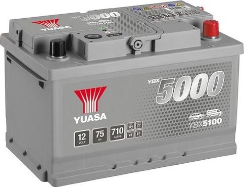 Yuasa YBX5100 - Marş motoru aküsü parts5.com