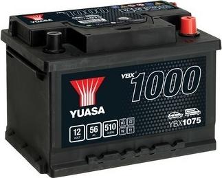 Yuasa YBX1075 - Starterbatterie parts5.com