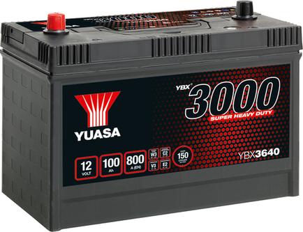 Yuasa YBX3640 - Batería de arranque parts5.com