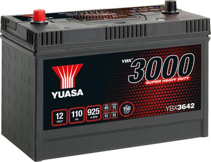 Yuasa YBX3642 - Starterbatterie parts5.com