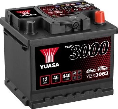 Yuasa YBX3063 - Starter Battery parts5.com