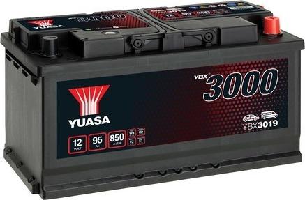 Yuasa YBX3019 - Akumulator za startovanje parts5.com