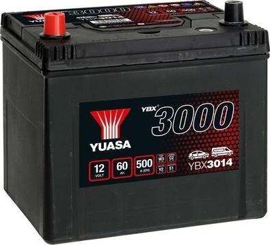 Yuasa YBX3014 - Starterbatterie parts5.com