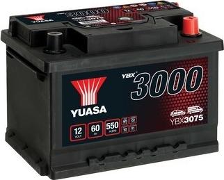 Yuasa YBX3075 - Starterbatterie parts5.com