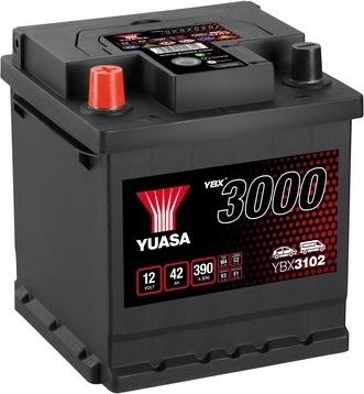 Yuasa YBX3102 - Starter akumulator parts5.com