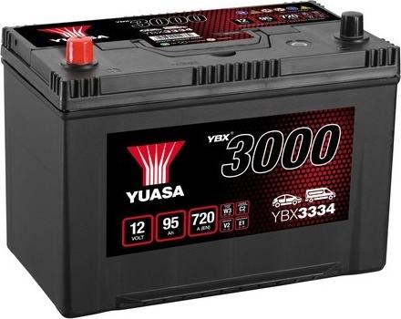 Yuasa YBX3334 - Starter Battery parts5.com