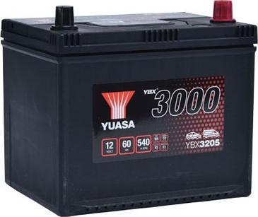 Yuasa YBX3205 - Starter Battery parts5.com