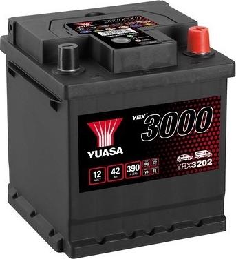 Yuasa YBX3202 - Starter akumulator parts5.com