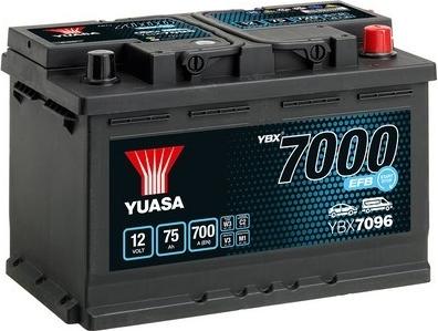 Yuasa YBX7096 - Batterie de démarrage parts5.com