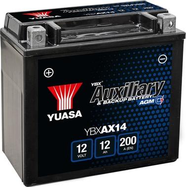 Yuasa YBXAX14 - Akumulator za zagon parts5.com