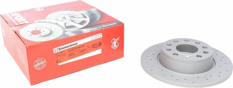 Zimmermann 600.3241.52 - Brake Disc parts5.com