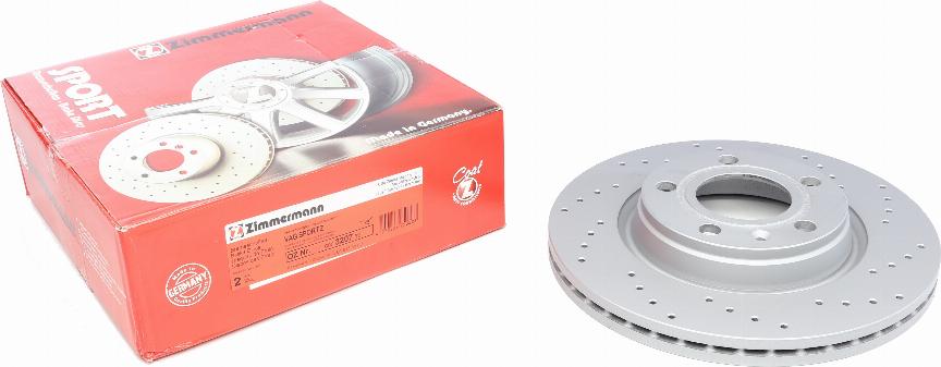 Zimmermann 600.3207.52 - Δισκόπλακα parts5.com