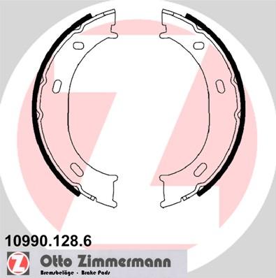 Zimmermann 10990.128.6 - Set saboti frana, frana de mana parts5.com